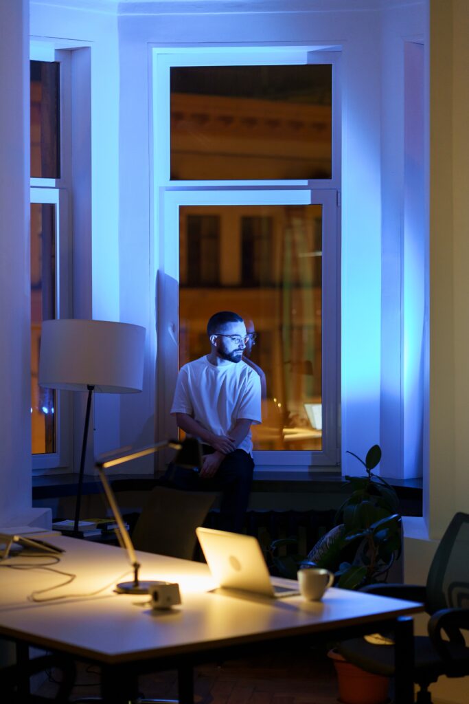 Wenn die Arbeit mit nach Hause kommt